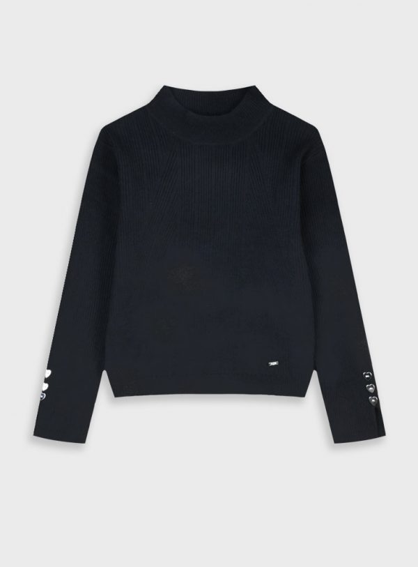 Longsleeved ribbed t-shirt
