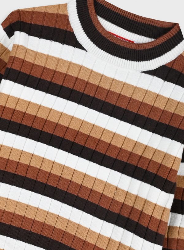 Longsleeved ribbed t-shirt