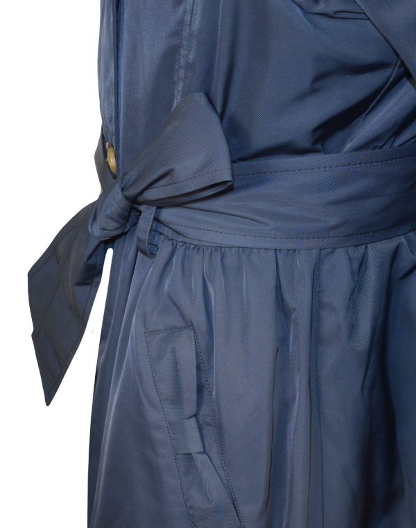 Girl΄s trenchcoat with hood