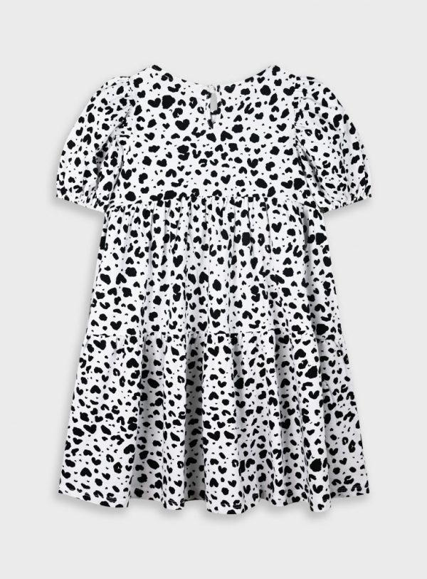 Printed dress for girls