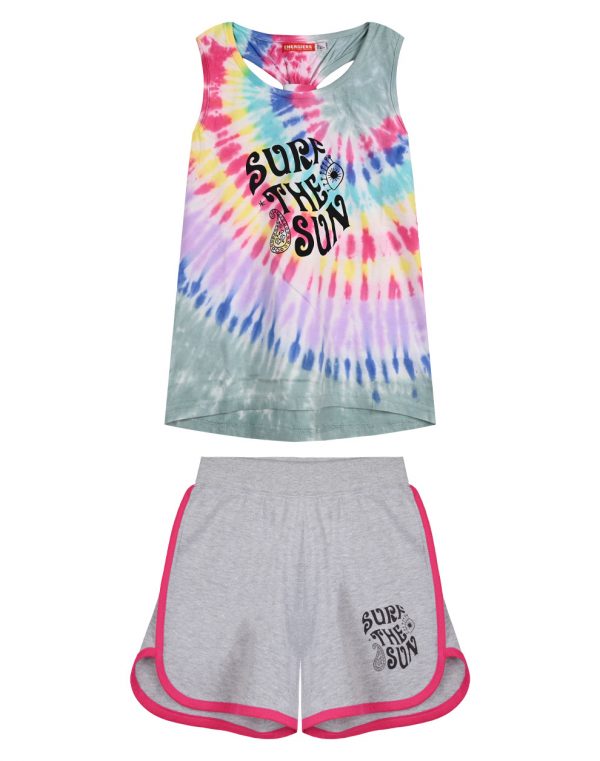 Set with print for girls