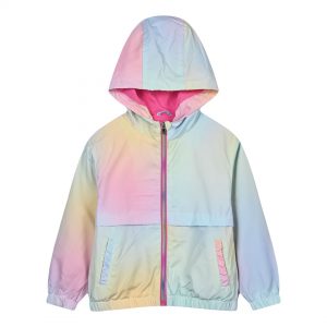 Girl΄s gradient jacket with hood