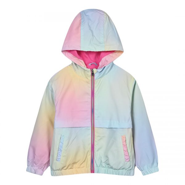 Girl΄s gradient jacket with hood