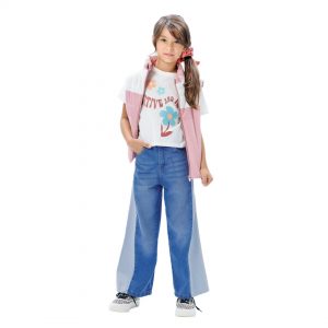 Girl΄s wide leg jeans