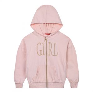 Girl΄s jacket with rhinestones