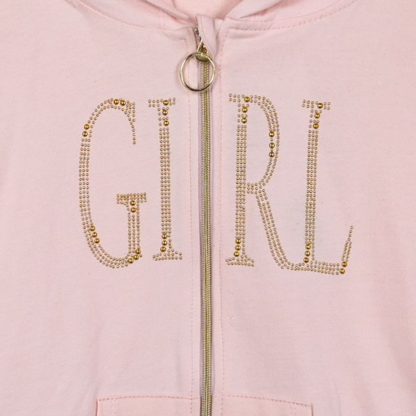 Girl΄s jacket with rhinestones