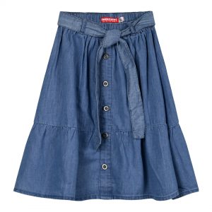 Girl΄s midi jean skirt