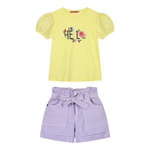 Girl΄s 2 piece set with print