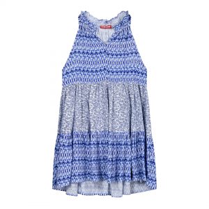 Girl΄s printed halter dress
