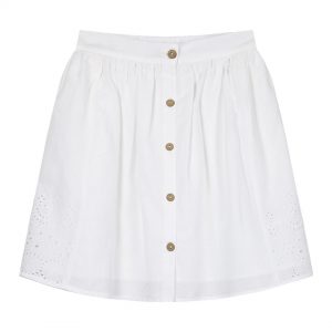 Girl΄s midi skirt with embroidery