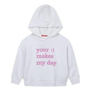 Girl΄s hoodie with embroidery
