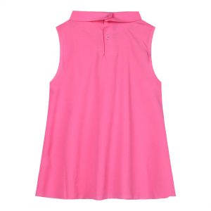 Girl΄s crepe top with lots of ruffles