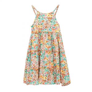 Girl΄s sleeveless floral dress