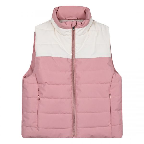 Girl΄s two-tone vest jacket