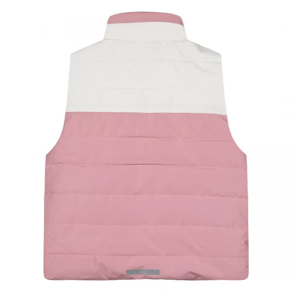 Girl΄s two-tone vest jacket