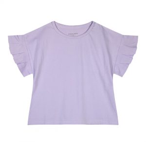 Girl΄s shirt with ruffled sleeves