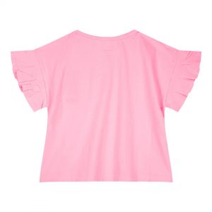 Girl΄s shirt with ruffled sleeves