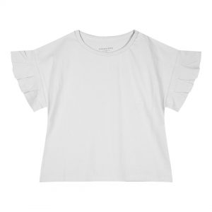 Girl΄s shirt with ruffled sleeves