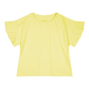 Girl΄s shirt with ruffled sleeves