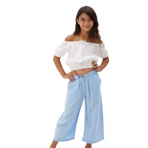 Girl΄s darted culottes