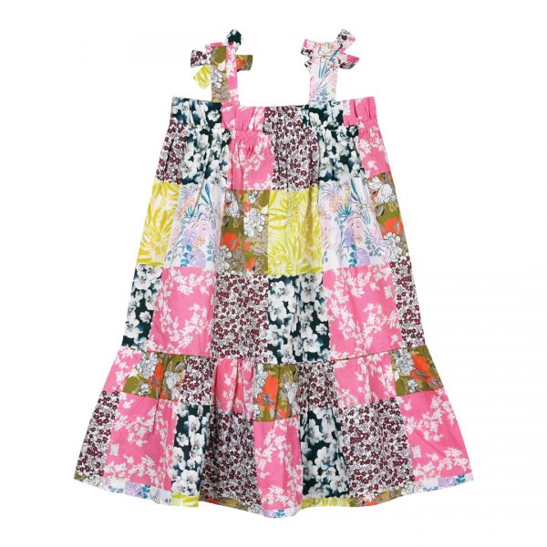 Girl΄s patchwork dress