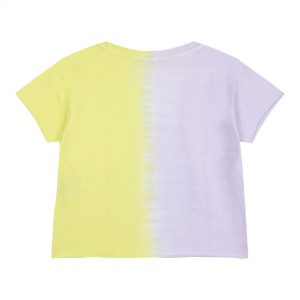 Girl΄s gradient crop top with print