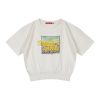 Girl΄s crop top with print