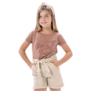 Girl΄s shorts with belt