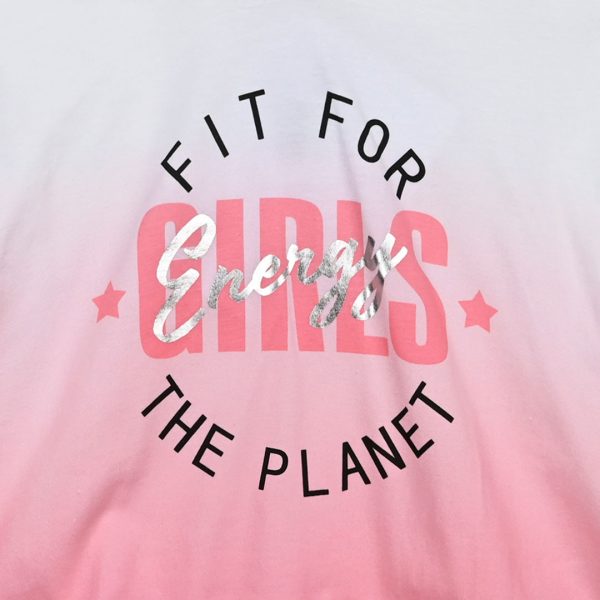 Girl΄s 2 piece set with hood and print