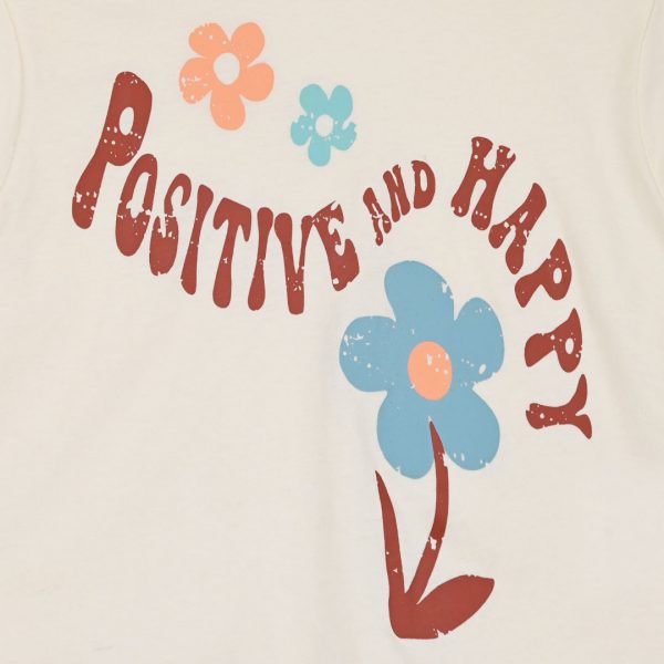 Girl΄s crop top with print