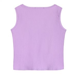 Girl΄s ribbed sleeveless shirt