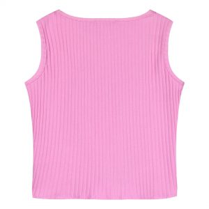 Girl΄s ribbed sleeveless shirt