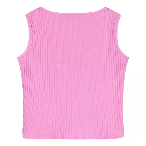 Girl΄s ribbed sleeveless shirt