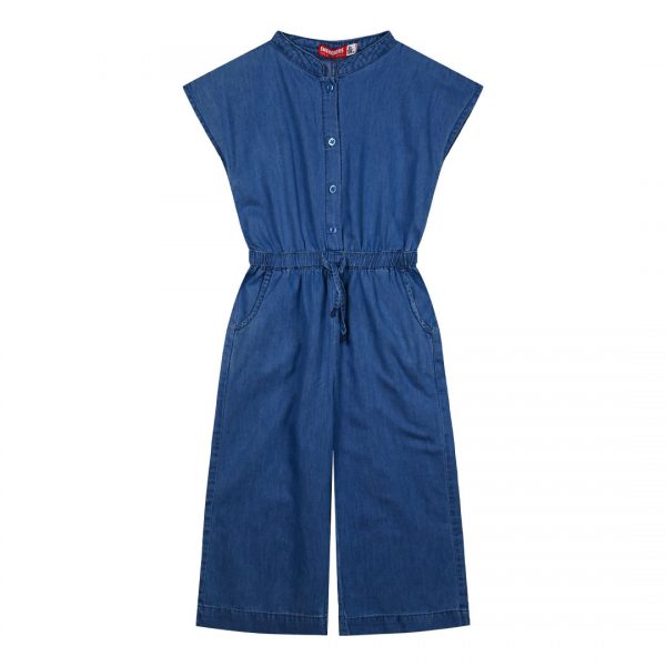 Girl΄s jean jumpsuit
