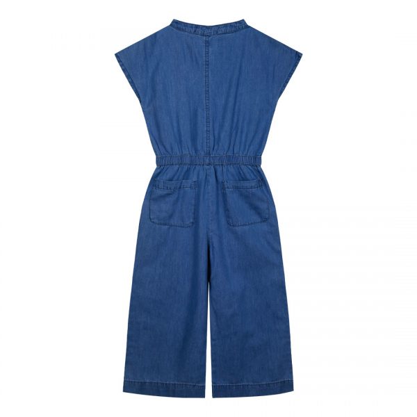 Girl΄s jean jumpsuit