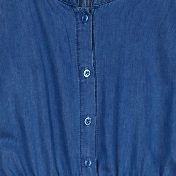 Girl΄s jean jumpsuit