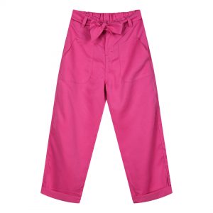 Παιδικό παντελόνι με ζώνη για κορίτσι