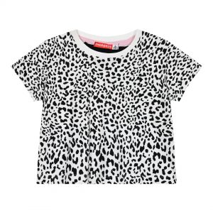 Girl΄s leopard print crop top