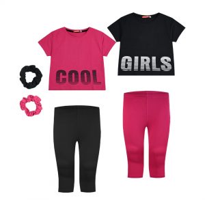 Girl΄s 6 piece set with print