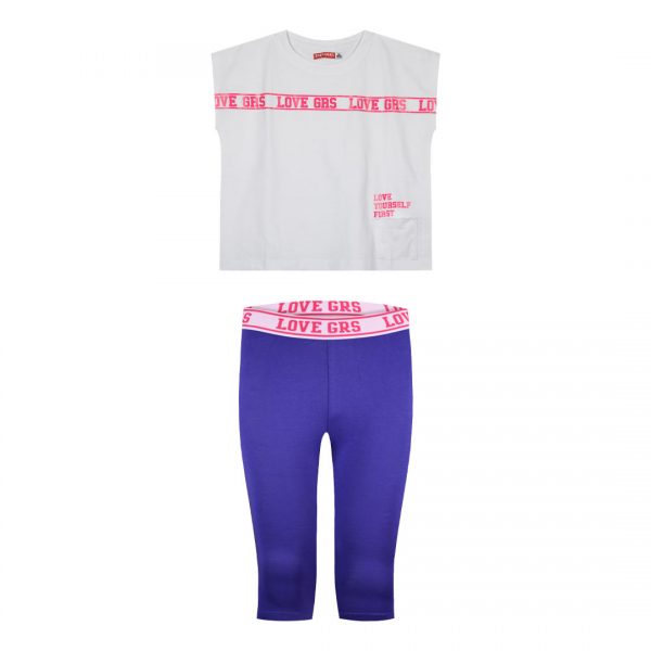Girl΄s 2 piece set with print
