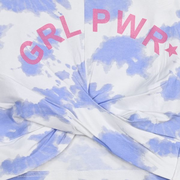 Παιδικό σετ 2 τεμάχια tie dye με τύπωμα για κορίτσι