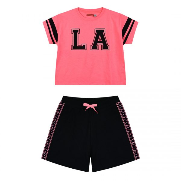 Girl΄s 2 piece set with prints