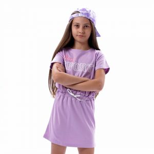 Παιδικό φόρεμα με τύπωμα για κορίτσι