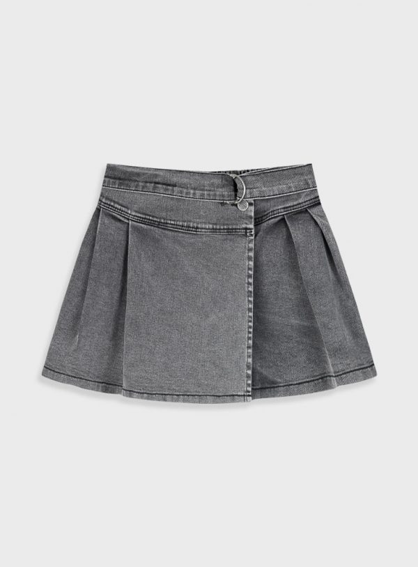 Denim skort for girls