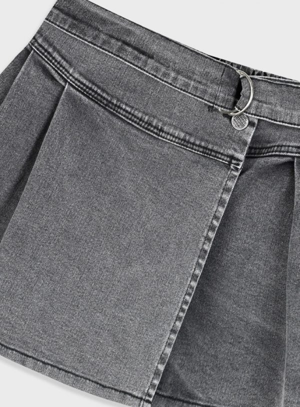 Denim skort for girls