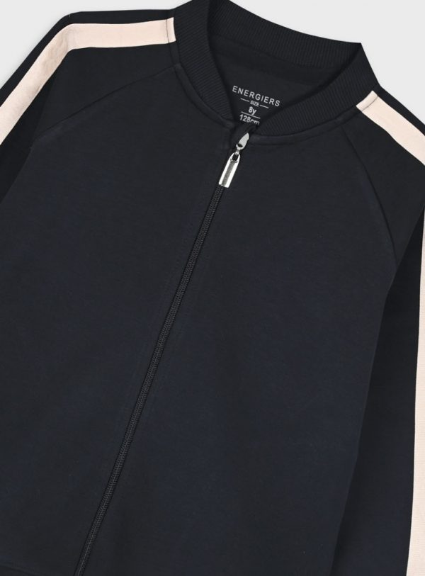 Two-tone jacket for girls
