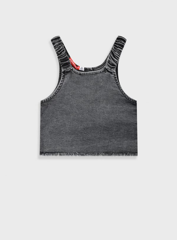 Denim top for girls