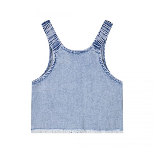 Denim top for girls