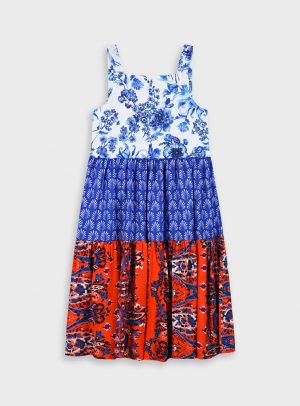 Printed dress for girls