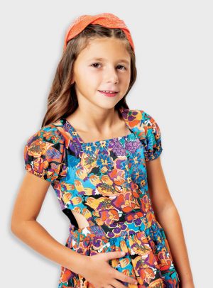 Floral dress for girls